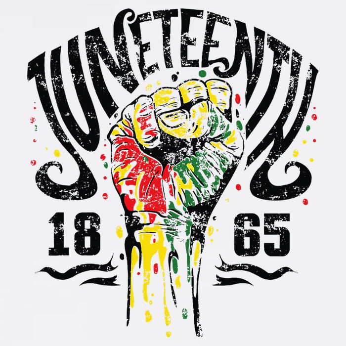 Juneteenth Freedom Day Afro African American June 19th 1865 Cooling Performance Long Sleeve Crew