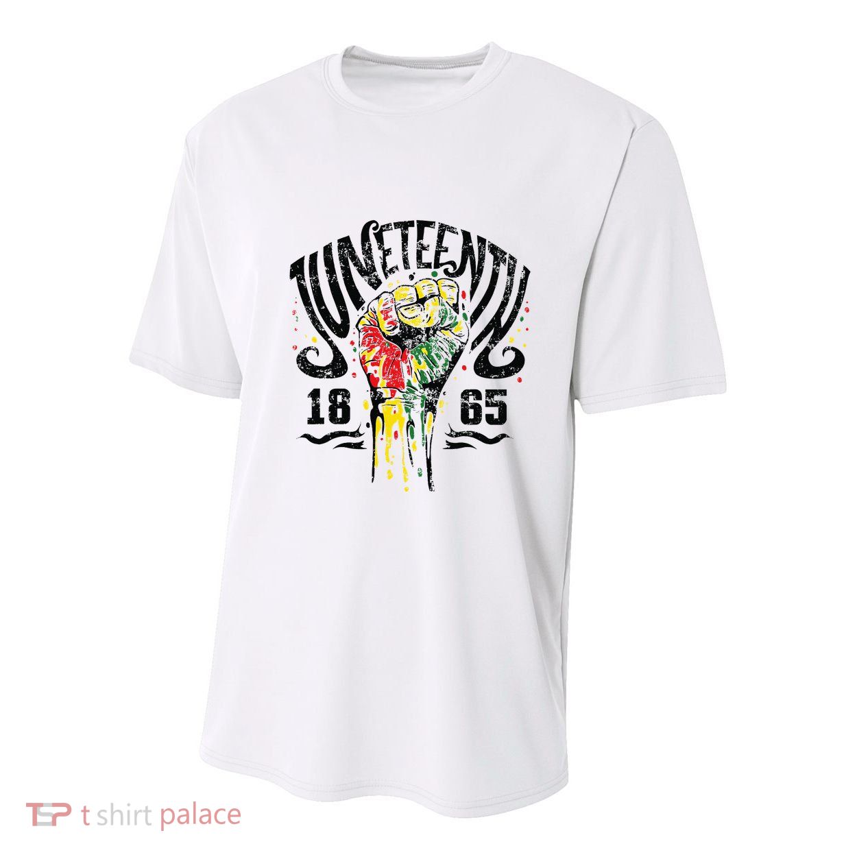 Juneteenth Freedom Day Afro African American June 19th 1865 Youth Performance Sprint T-Shirt