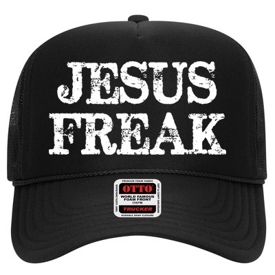 Jesus Freak Distressed Shirt Christian Religious Trucker Hat