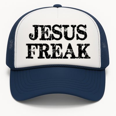 Jesus Freak Distressed Shirt Christian Religious Trucker Hat