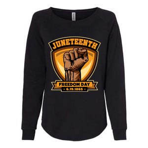 Juneteenth Freedom Day 1865 Womens California Wash Sweatshirt