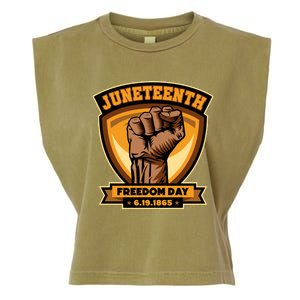 Juneteenth Freedom Day 1865 Garment-Dyed Women's Muscle Tee