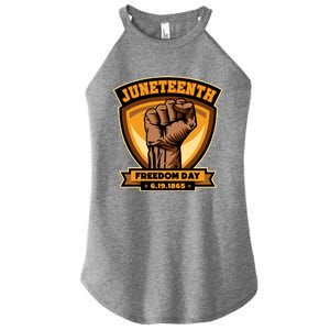 Juneteenth Freedom Day 1865 Women's Perfect Tri Rocker Tank