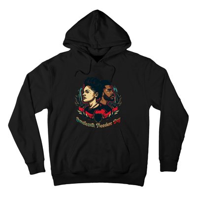 Juneteenth Freedom Day Celebration Graphic Hoodie