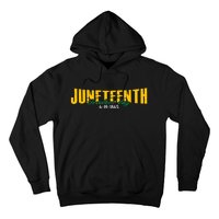 Juneteenth Freedom Day Commemoration Hoodie