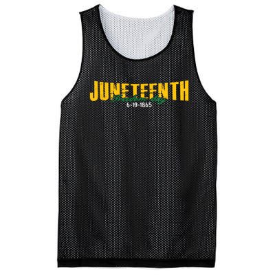 Juneteenth Freedom Day Commemoration Mesh Reversible Basketball Jersey Tank