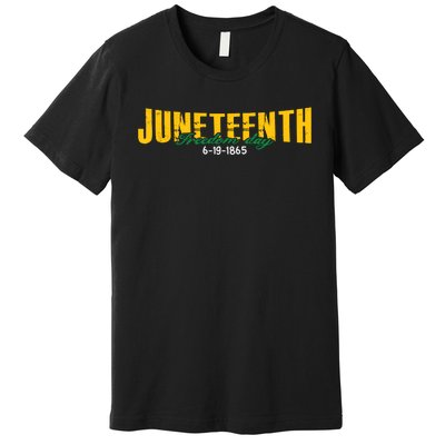 Juneteenth Freedom Day Commemoration Premium T-Shirt