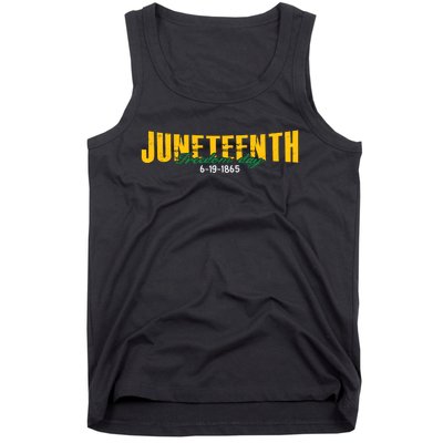 Juneteenth Freedom Day Commemoration Tank Top