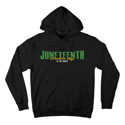 Juneteenth Freedom Day Commemorative Graphic Hoodie