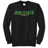 Juneteenth Freedom Day Commemorative Graphic Sweatshirt