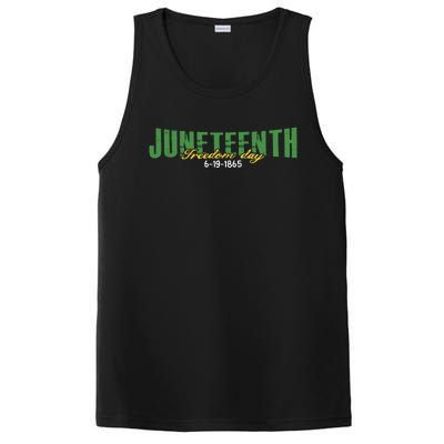 Juneteenth Freedom Day Commemorative Graphic PosiCharge Competitor Tank