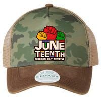 Juneteenth Freedom Day June 19th Legacy Tie Dye Trucker Hat