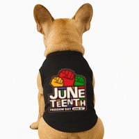 Juneteenth Freedom Day June 19th Doggie Tank