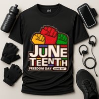 Juneteenth Freedom Day June 19th Performance Shirt