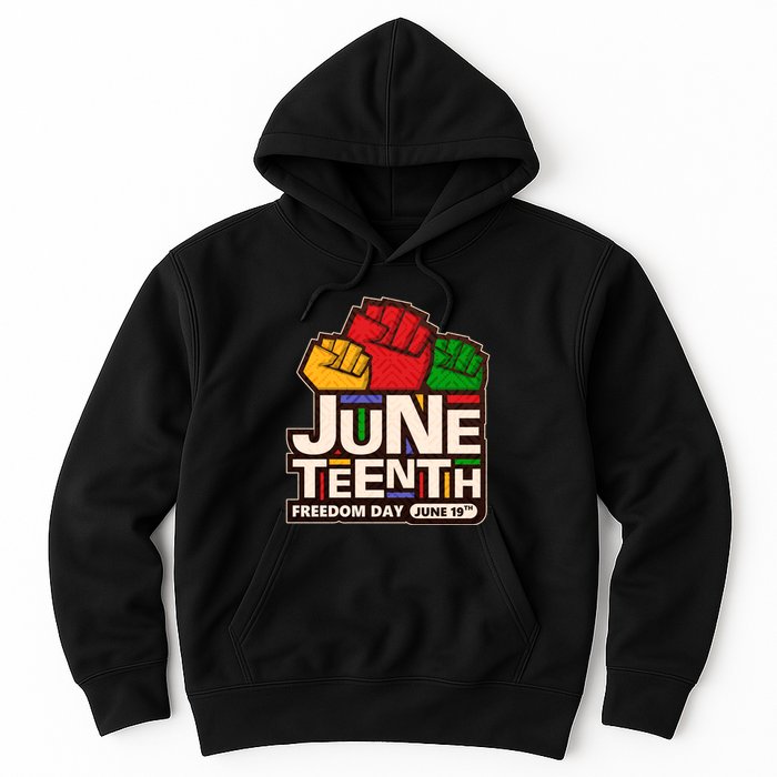 Juneteenth Freedom Day June 19th Hoodie
