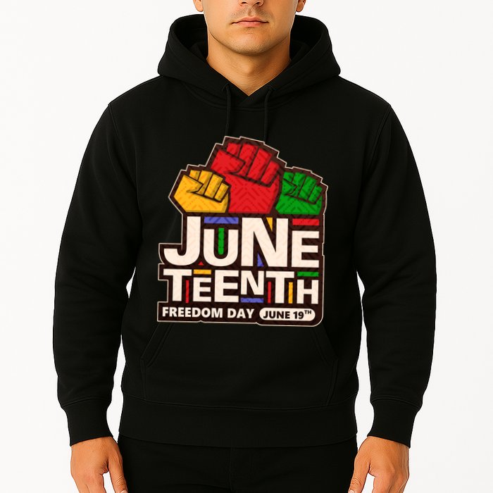 Juneteenth Freedom Day June 19th Hoodie