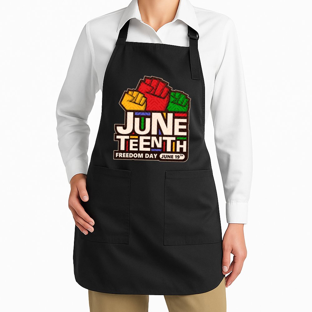 Juneteenth Freedom Day June 19th Apron