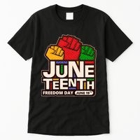 Juneteenth Freedom Day June 19th Tall T-Shirt