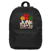 Juneteenth Freedom Day June 19th 16 in Basic Backpack