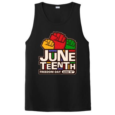 Juneteenth Freedom Day June 19th PosiCharge Competitor Tank