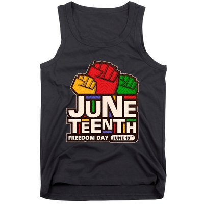 Juneteenth Freedom Day June 19th Tank Top
