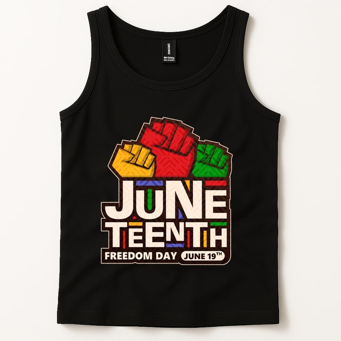 Juneteenth Freedom Day June 19th Tank Top