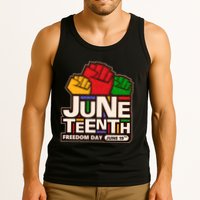 Juneteenth Freedom Day June 19th Tank Top