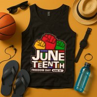 Juneteenth Freedom Day June 19th Tank Top