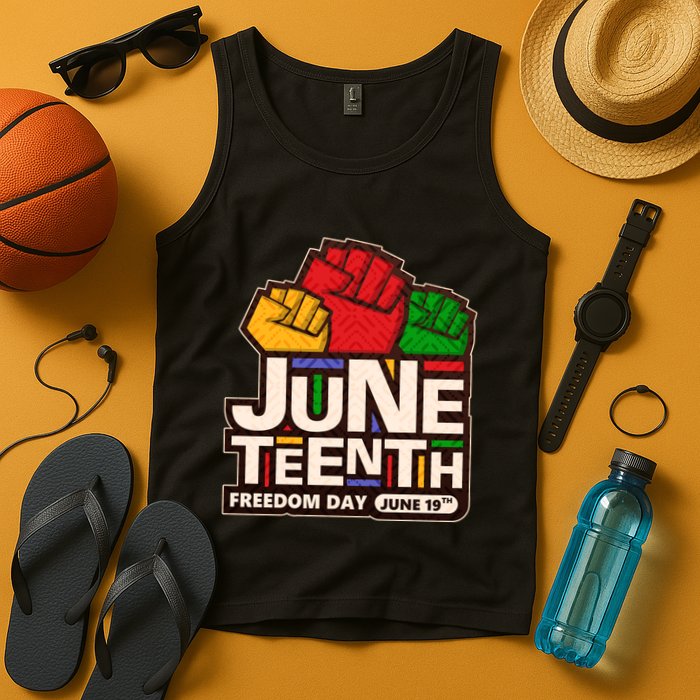 Juneteenth Freedom Day June 19th Tank Top