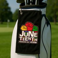 Juneteenth Freedom Day June 19th Golf Towel