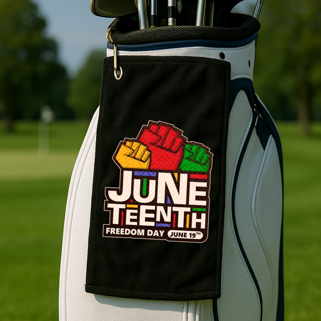 Juneteenth Freedom Day June 19th Golf Towel