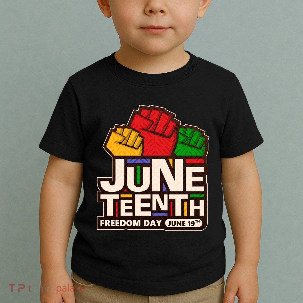 Juneteenth Freedom Day June 19th Toddler T-Shirt