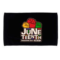 Juneteenth Freedom Day June 19th Microfiber Hand Towel