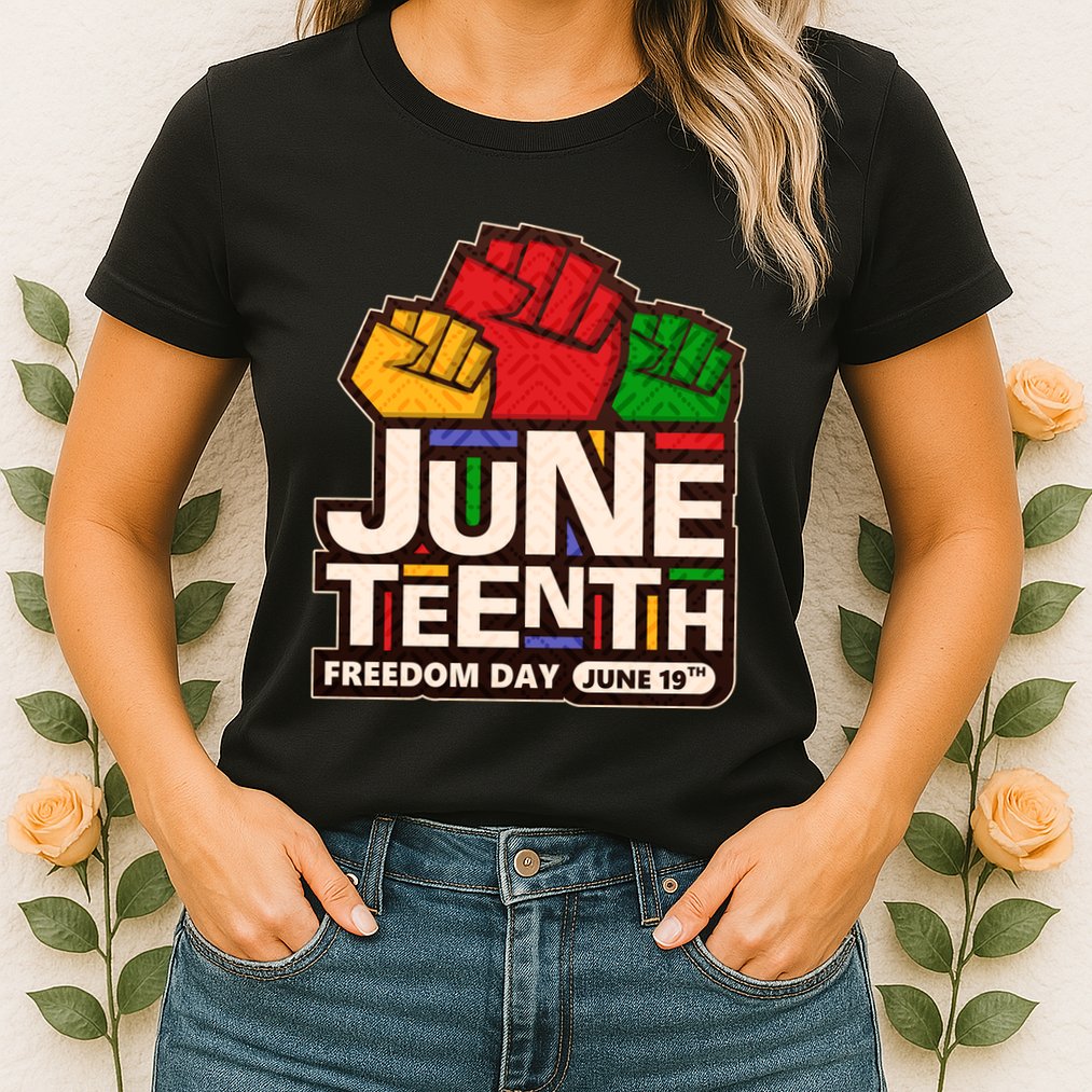 Juneteenth Freedom Day June 19th Womens T-Shirt