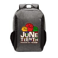 Juneteenth Freedom Day June 19th Vector Backpack