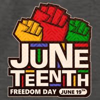 Juneteenth Freedom Day June 19th Vector Backpack
