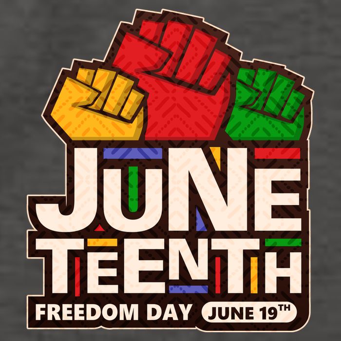Juneteenth Freedom Day June 19th Vector Backpack