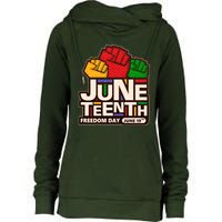 Juneteenth Freedom Day June 19th Womens Funnel Neck Pullover Hood