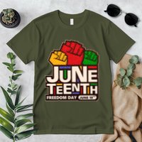Juneteenth Freedom Day June 19th Premium T-Shirt