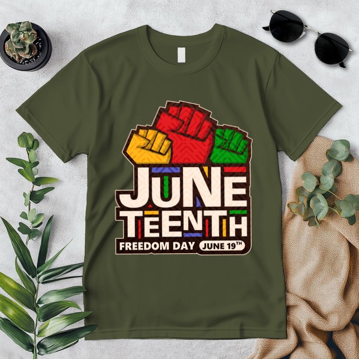 Juneteenth Freedom Day June 19th Premium T-Shirt