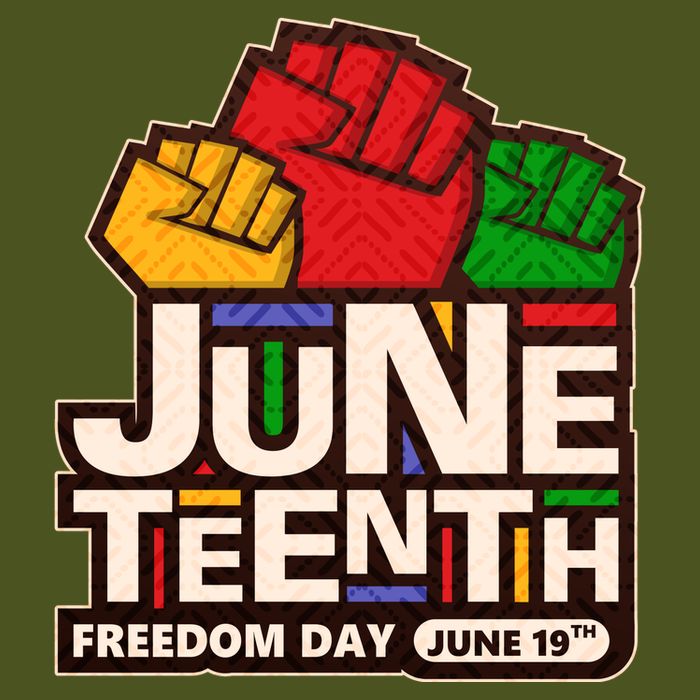 Juneteenth Freedom Day June 19th Short Acrylic Beanie