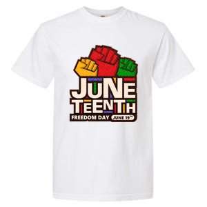 Juneteenth Freedom Day June 19th Garment-Dyed Heavyweight T-Shirt