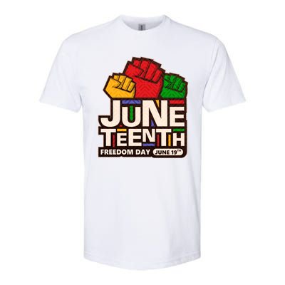 Juneteenth Freedom Day June 19th Softstyle® CVC T-Shirt