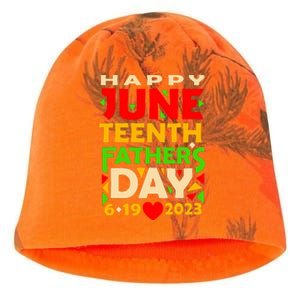 Juneteenth Fathers Day Black Dad Happy Holiday Celebration Kati - Camo Knit Beanie