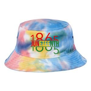 Juneteenth Freedom Day 1865 Tie Dye Newport Bucket Hat