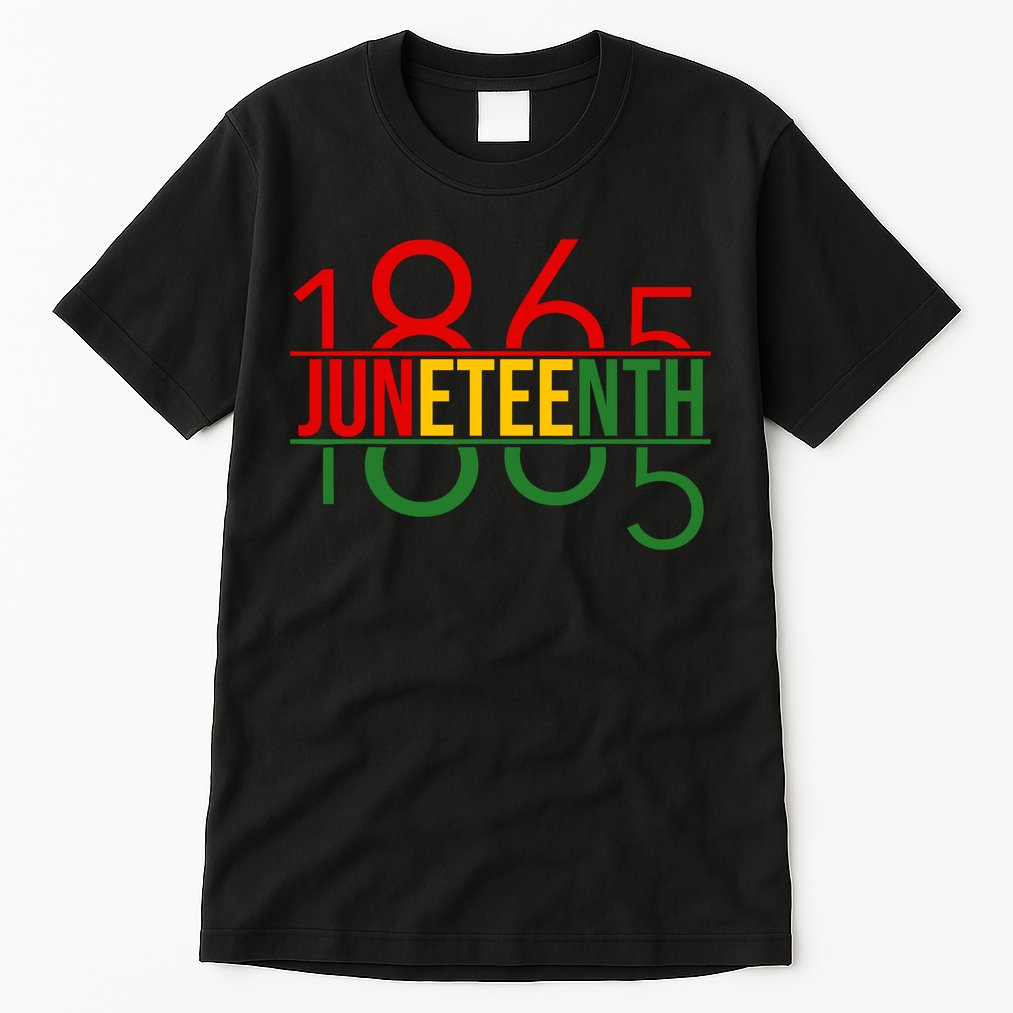 Juneteenth Freedom Day 1865 Tall T-Shirt