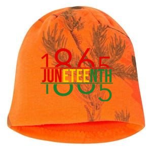 Juneteenth Freedom Day 1865 Kati - Camo Knit Beanie