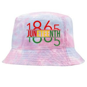 Juneteenth Freedom Day 1865 Tie-Dyed Bucket Hat