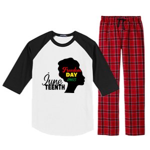 Juneteenth Freedom Day 1865 Raglan Sleeve Pajama Set