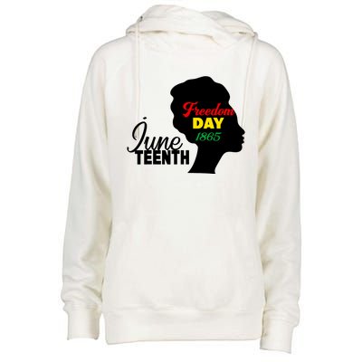 Juneteenth Freedom Day 1865 Womens Funnel Neck Pullover Hood